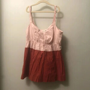 J. Crew color block sleeveless tank top 8p